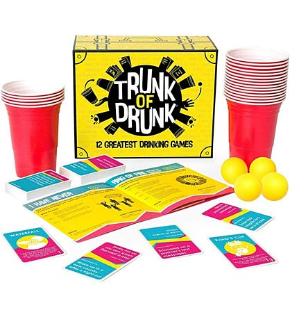 Trunk Of Drunk - 12 Greatest Drinking Games